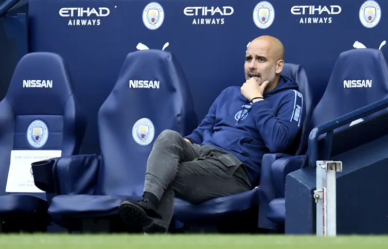 Manchester City Manager Pep Guardiola.