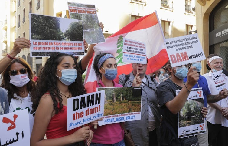 Manifestants Beyrouth