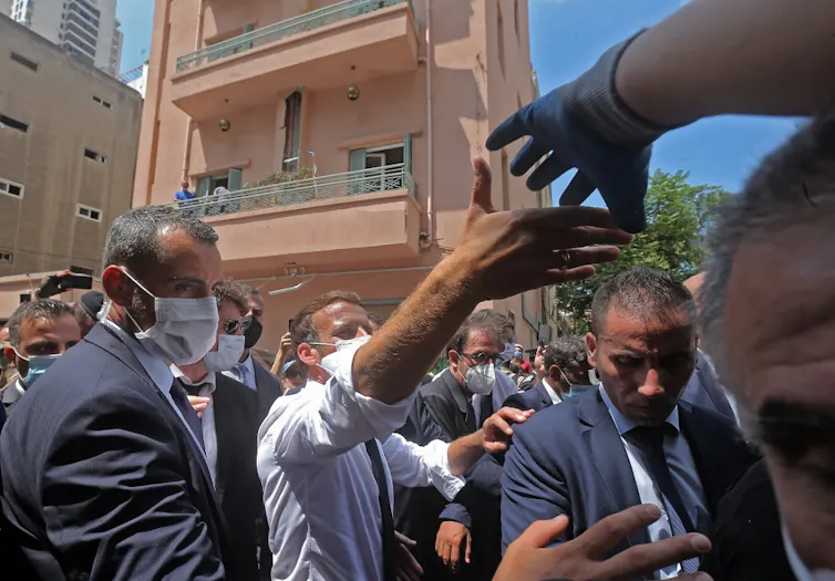 Macron à Beyrouth