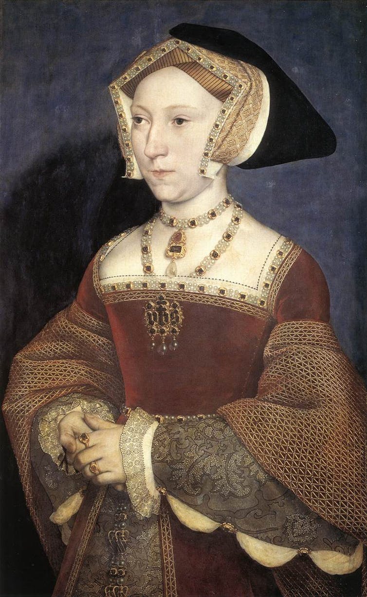Portrait of Jane Seymour from 1536.