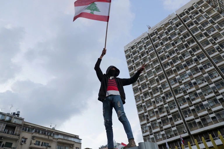 Manifestations à Beyrouth janvier 2020