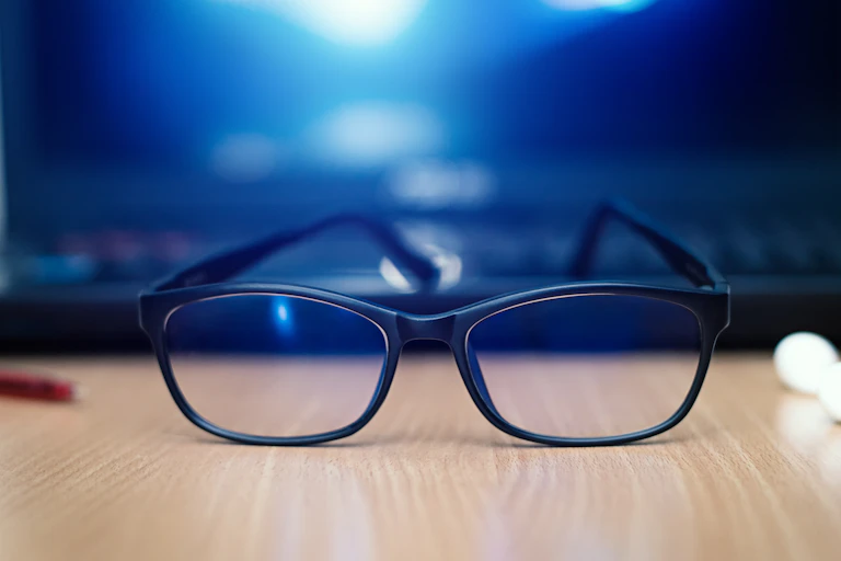 blue light filtration glasses