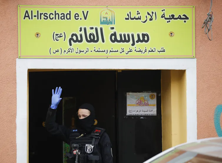 Raid policier à Berlin sur la mosqué Al-Irschad le 30 avril 2020
