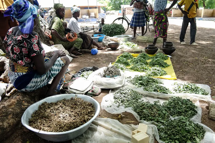 A market in northern Ghana in 2012