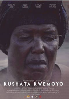 A woman looks downcast and pained.