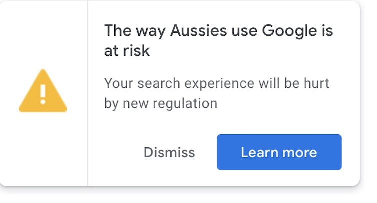Google's 'open letter' is trying to scare Australians. The company simply doesn't want to pay for news