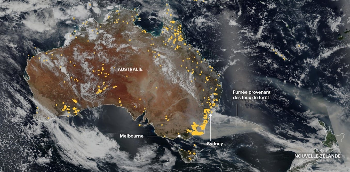 Images de science : les méga-feux australiens