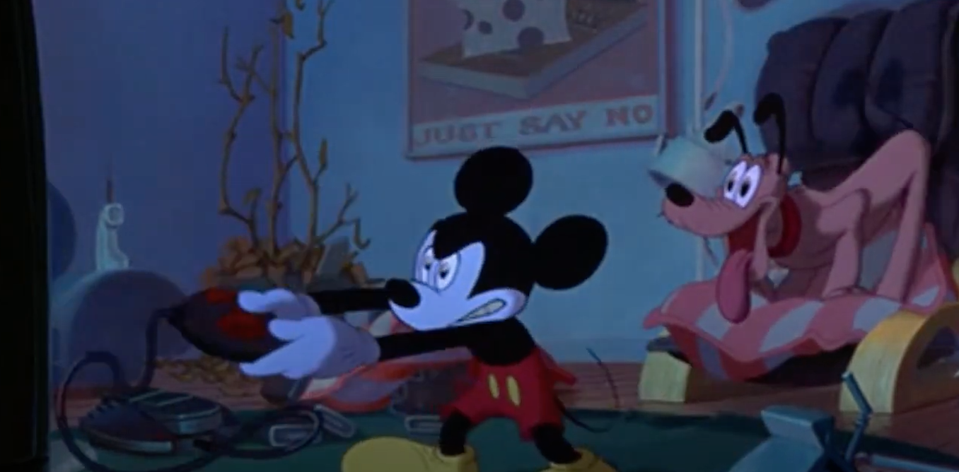 Mickey au manoir de Frankenstein ou du danger des jeux vid o