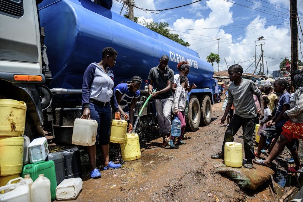 Why Kenya's urban poor are exploited by informal water markets - The Conversation Africa