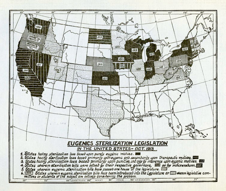 Forced sterilization policies in the US targeted minorities and those with disabilities – and lasted into the 21st century