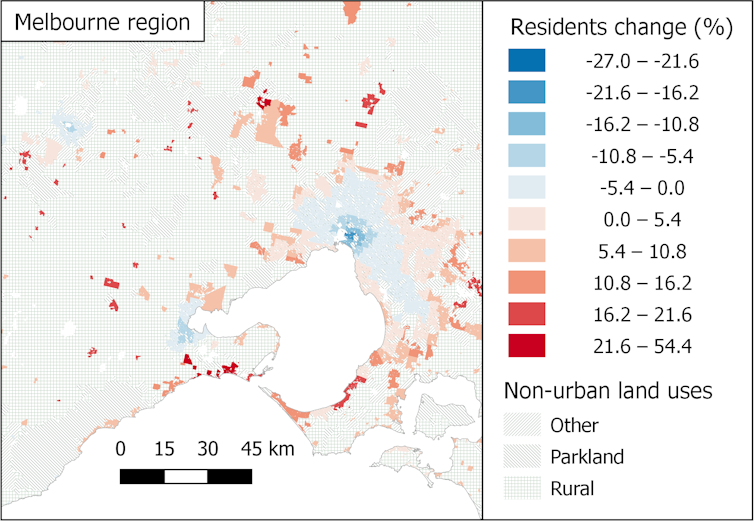 More urban sprawl while jobs cluster: working from home will reshape the nation