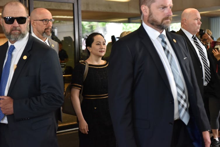 Huawei, Meng Wanzhou leaves Vancouver court on May 27