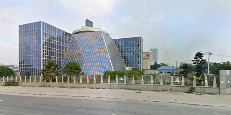 A view of the Old IMB building in Lagos in the full glare of the sun