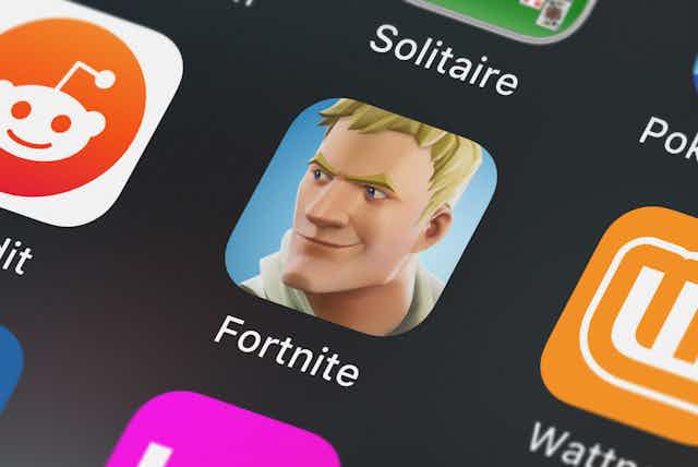 Fortnite mobile app icon