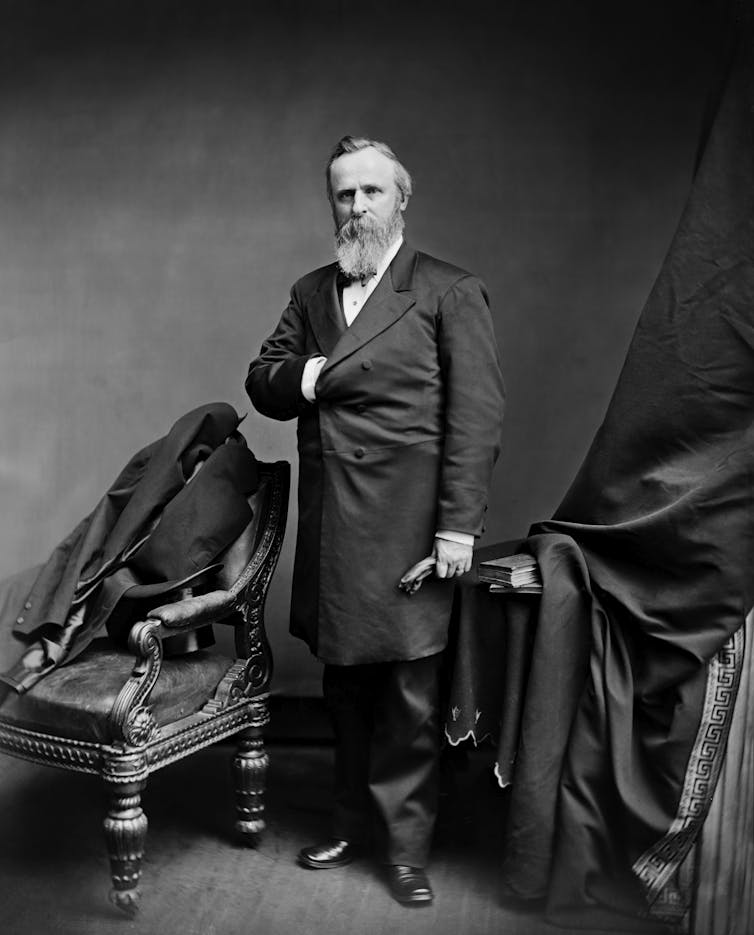President Rutherford Hayes.
