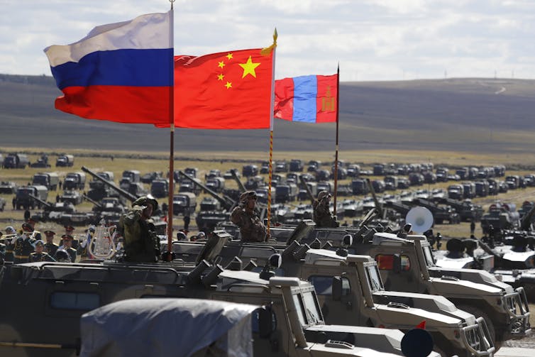 China's newfound intimacy with once-rival Russia