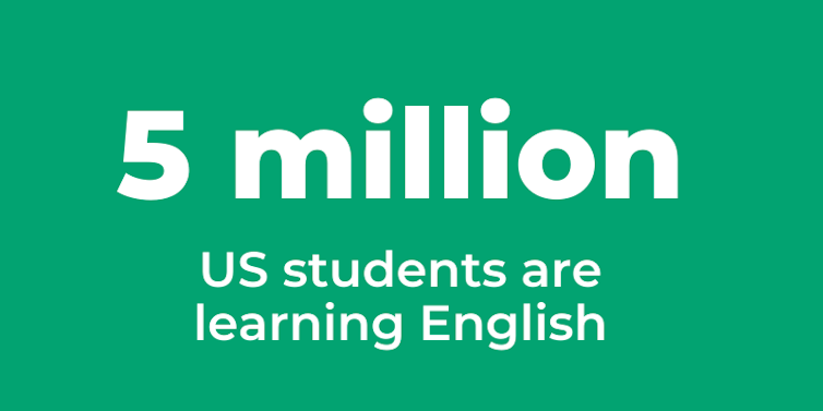 1 in 10 US students are learning English