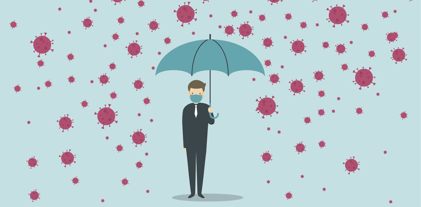 Masques et protection : respirer moins de coronavirus signifie tomber moins gravement malade