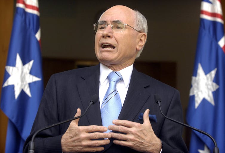 Former Prime Minister John Howard