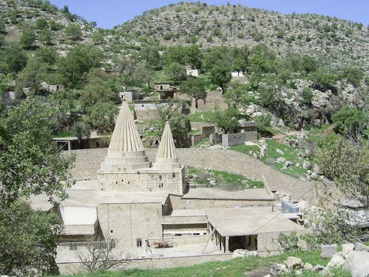 Temple yezidi de Lalish