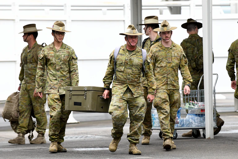 ADF forces