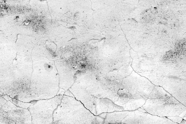 Cracks on a concrete wall