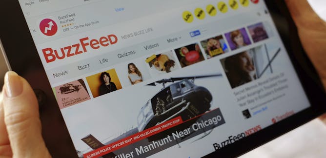 Buzzfeed News Research And Analysis The Conversation Page 1