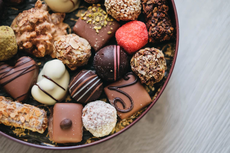 Box of chocolates.