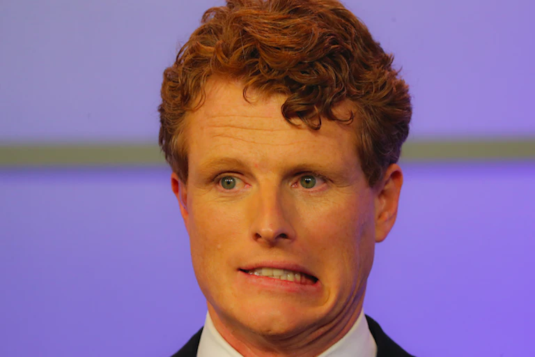 Ed Markey and Joe Kennedy square off during a debate.