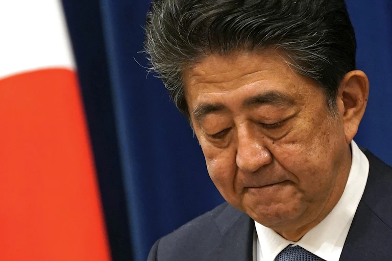 Japan's prime minister, Shinzo Abe