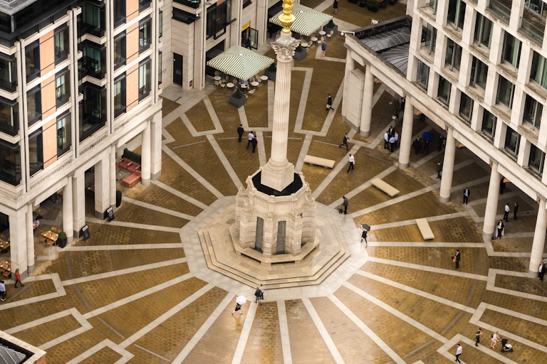 London Stock Exchange at Paternoster Square