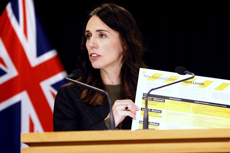 New Zealand Prime Minister Jacinda Ardern