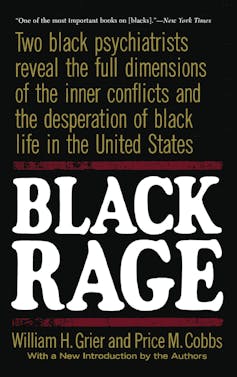 The jacket cover of Black Rage.