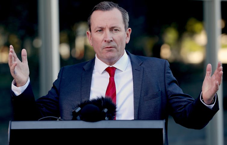 WA Premier Mark McGowan