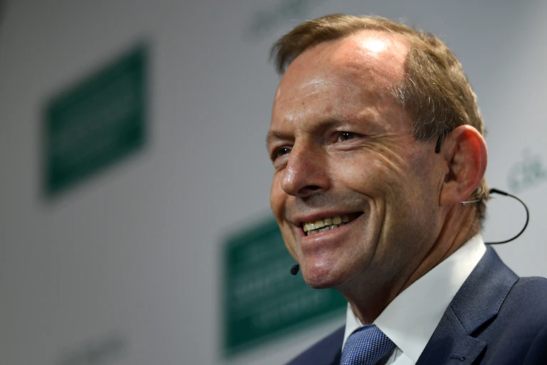 Former Australian Prime Minister Tony Abbott.