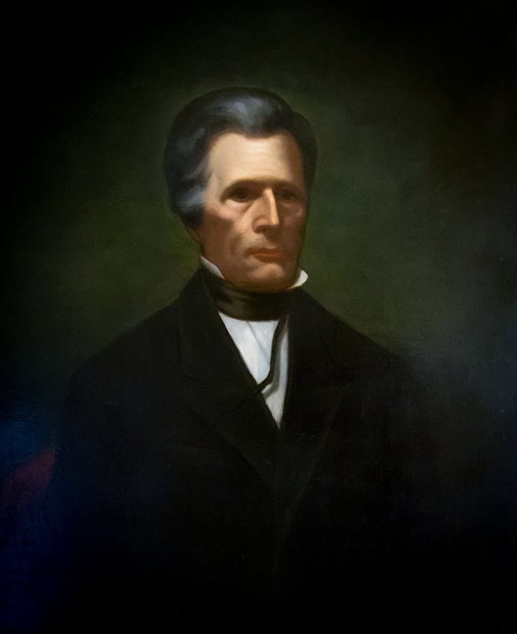 Portrait of Rhode Island Gov. Samuel Ward King