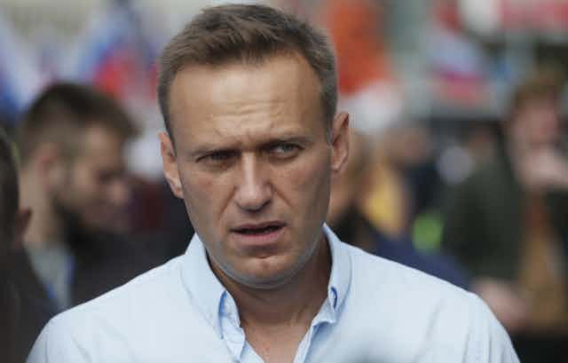 Photo of Russian opposition leader Alexei Navalny. 