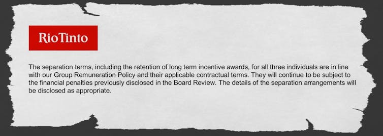 The sackings at Rio look like a victory for shareholders, but...