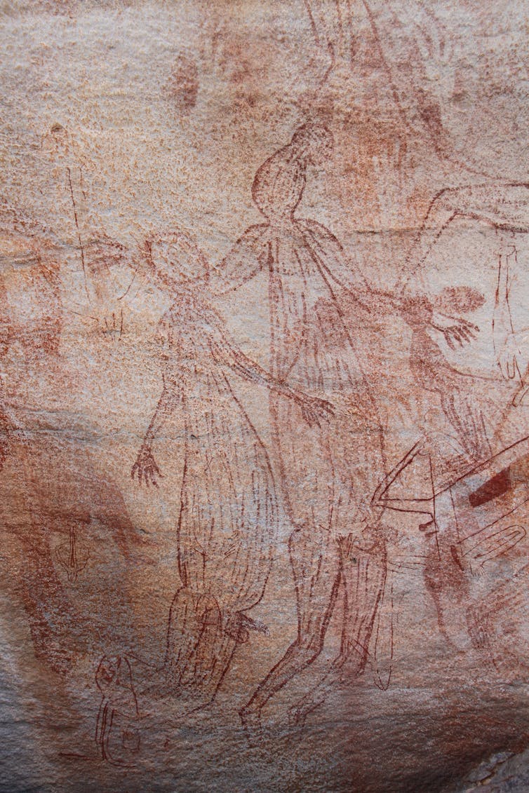 a previously undescribed rock art style found in Western Arnhem Land