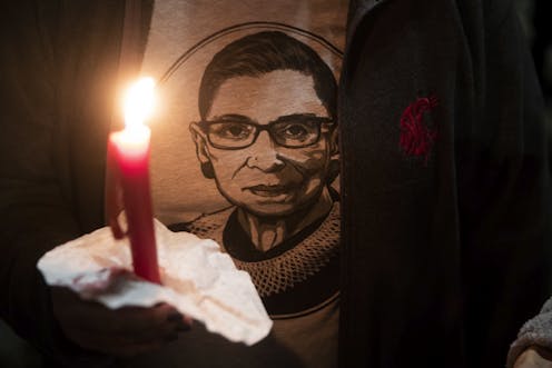 Ruth Bader Ginsburg forged a new place for women in the law and society