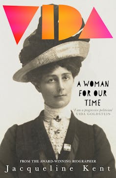 19th century woman in book cover