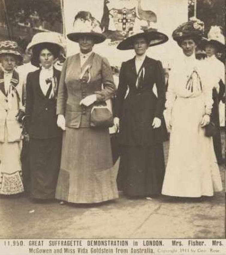 Suffragists in London, 1911