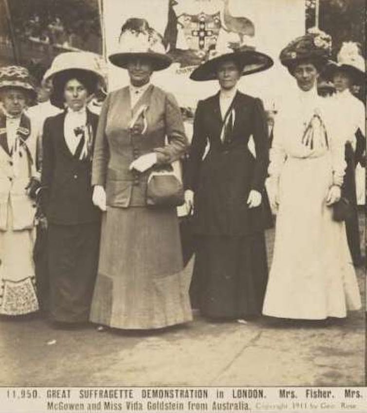 Suffragists in London, 1911