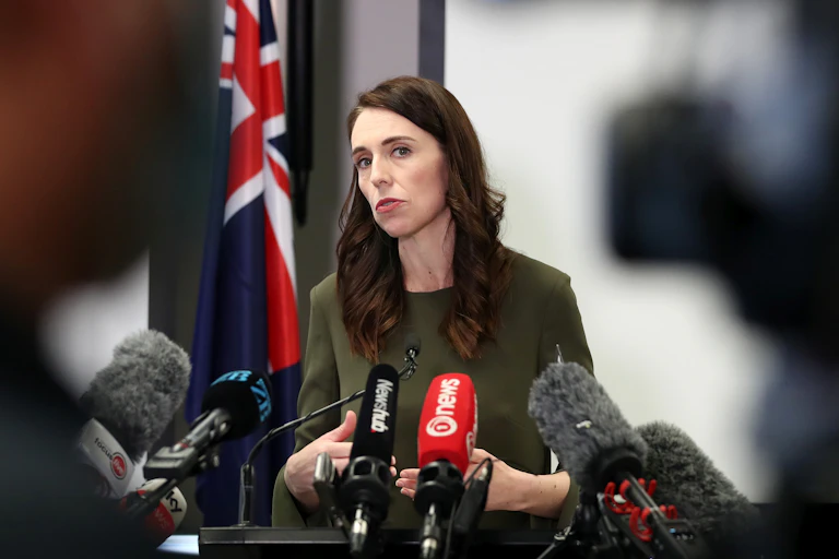 New Zealand prime minister Jacinda Ardern