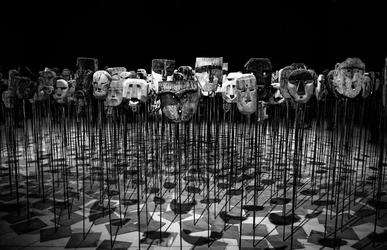 Foule de masques