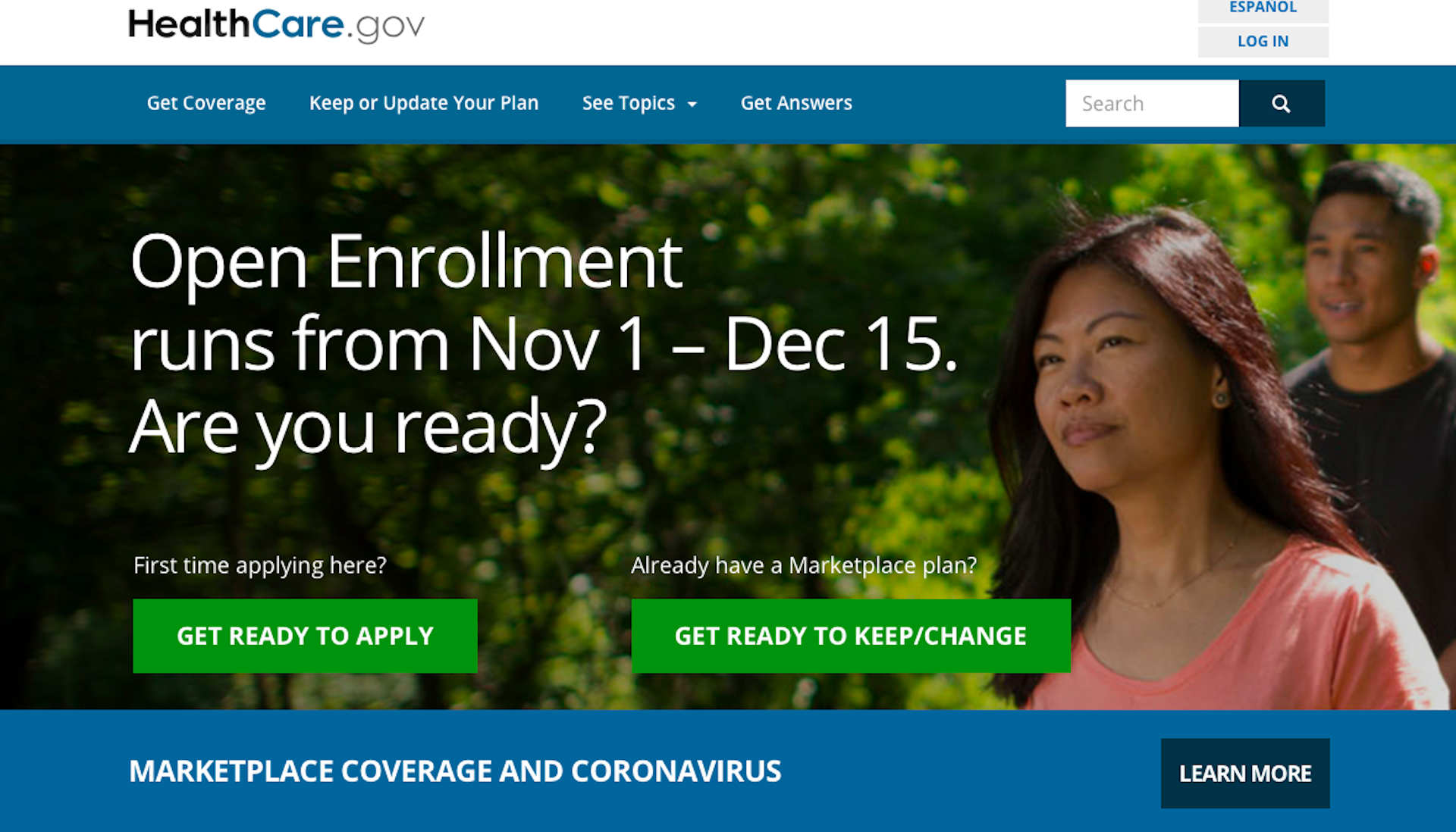 when can you apply for obamacare