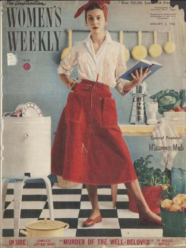 The Australian Women's Weekly cover, 1954