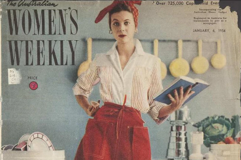 The Australian Women's Weekly cover, 1954
