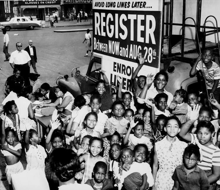 the long history of preventing minorities from voting in the US
