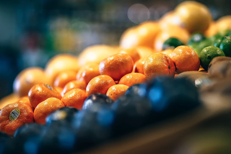 Tangerines and limes